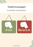 Vorschau - Bildkarten - Toilettenampel für dein Klassenzimmer - Deckblatt