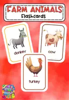 Vista previa - Decoración del aula - Flashcards de Animales de la Granja - Farm Animals Flashcards - Portada