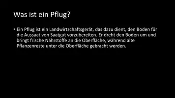 Vorschau - Arbeitsblätter - AB mit Fragen zum Thema "Pflug" + Lösungsblatt - Seite 2