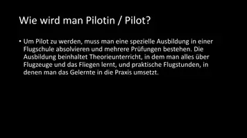 Vorschau - Arbeitsblätter - AB mit Fragen zum Thema "Pilotinnen und Piloten" + Lösungsblatt - Seite 3