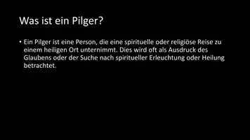 Vorschau - Arbeitsblätter - AB mit Fragen zum Thema "Pilger" + Lösungsblatt + Infografik - Seite 3