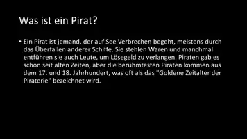 Vorschau - Arbeitsblätter - AB mit Fragen zum Thema "Piraten" + Lösungsblatt + Infografik - Seite 3