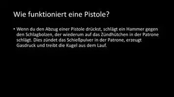 Vorschau - Arbeitsblätter - AB mit Fragen zum Thema "Pistole" + Lösungsblatt - Seite 3