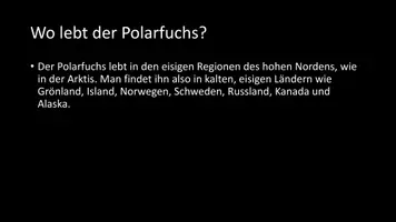 Vorschau - Arbeitsblätter - AB mit Fragen zum Thema "Polarfuchs" + Lösungsblatt + Infografik - Seite 3