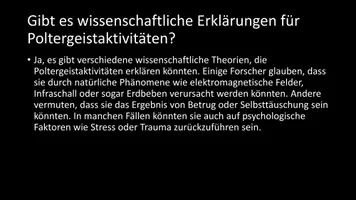 Vorschau - Arbeitsblätter - AB mit Fragen zum Thema "Poltergeist" + Lösungsblatt - Seite 3