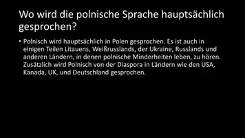 Vorschau - Arbeitsblätter - AB mit Fragen zum Thema "Polnische Sprache" + Lösungsblatt - Seite 3