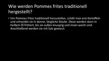 Vorschau - Arbeitsblätter - AB mit Fragen zum Thema "Pommes frites" + Lösungsblatt - Seite 3