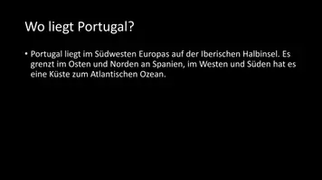 Vorschau - Arbeitsblätter - AB mit Fragen zum Thema "Portugal" + Lösungsblatt + Infografik - Seite 3