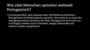 Vorschau - Arbeitsblätter - AB mit Fragen zum Thema "Portugiesische Sprache" + Lösungsblatt - Seite 3