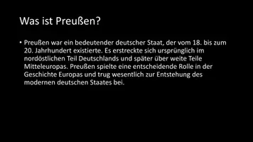 Vorschau - Arbeitsblätter - AB mit Fragen zum Thema "Preußen" + Lösungsblatt + Infografik - Seite 3