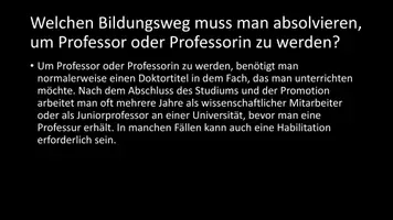 Vorschau - Arbeitsblätter - AB mit Fragen zum Thema "Professorinnen und Professoren" + Lösungsblatt - Seite 3