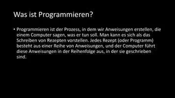 Vorschau - Arbeitsblätter - AB mit Fragen zum Thema "Programmieren" + Lösungsblatt - Seite 2