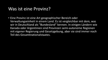 Vorschau - Arbeitsblätter - AB mit Fragen zum Thema "Provinz" + Lösungsblatt - Seite 2