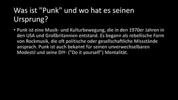 Vorschau - Arbeitsblätter - AB mit Fragen zum Thema "Punk" + Lösungsblatt + Mindmap + Infografik - Seite 3