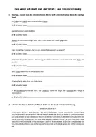 Vorschau - Arbeitsblätter - Wiederholung der Groß und Kleinschreibung - Deckblatt