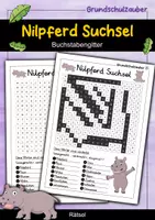 Vorschau - Arbeitsblätter - Nilpferd Materialpaket - 3 für 2 Sparpaket - Seite 1