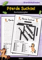 Vorschau - Arbeitsblätter - Pferd Materialpaket - Sparpaket - Seite 1