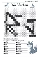 Vorschau - Spiele - Wolf Suchsel - Buchstabengitter - Seite 2