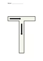 Vorschau - Stationenlernen - Buchstabe T / t 10 Arbeitsblätter + Stationenlernen - Seite 3