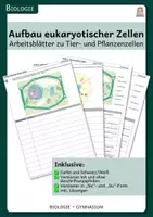 Vorschau - Arbeitsblätter - Aufbau eukaryotischer Zellen - Arbeitsblätter zu Tier- und Pflanzenzellen - Deckblatt