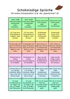 Vorschau - Anderer Materialtyp - Freebie Lustige Aufkleber / Schoko Sprüche - Deckblatt