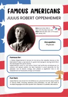 Vorschau - Stationenlernen - Famous Americans - Scientists and Pioneers - Deckblatt