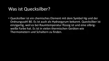 Vorschau - Arbeitsblätter - AB mit Fragen zum Thema "Quecksilber" + Lösungsblatt - Seite 2