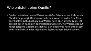Vorschau - Arbeitsblätter - AB mit Fragen zum Thema "Quelle" + Lösungsblatt - Seite 3