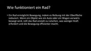 Vorschau - Arbeitsblätter - AB mit Fragen zum Thema "Räder" + Lösungsblatt - Seite 3