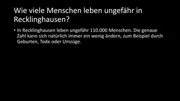 Vorschau - Arbeitsblätter - AB mit Fragen zum Thema "Recklinghausen" + Lösungsblatt - Seite 3