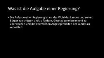 Vorschau - Arbeitsblätter - AB mit Fragen zum Thema "Regierung" + Lösungsblatt + Infografik - Seite 3