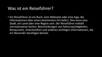 Vorschau - Arbeitsblätter - AB mit Fragen zum Thema "Reiseführer" + Lösungsblatt + Infografik - Seite 3
