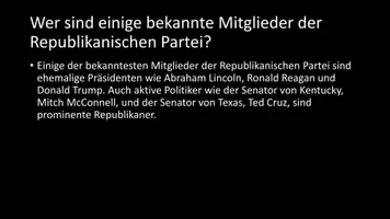 Vorschau - Arbeitsblätter - AB mit Fragen zum Thema "Republikanische Partei (USA)" + Lösungsblatt - Seite 3