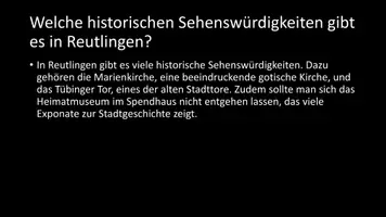 Vorschau - Arbeitsblätter - AB mit Fragen zum Thema "Reutlingen" + Lösungsblatt - Seite 3