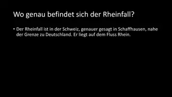Vorschau - Arbeitsblätter - AB mit Fragen zum Thema "Rheinfall" + Lösungsblatt + Infografik - Seite 3