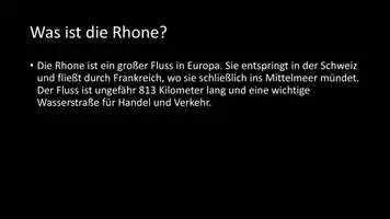 Vorschau - Arbeitsblätter - AB mit Fragen zum Thema "Rhone" + Lösungsblatt - Seite 2