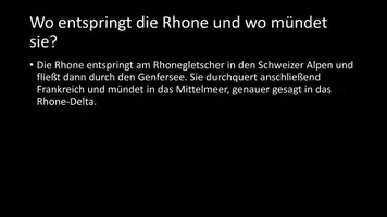 Vorschau - Arbeitsblätter - AB mit Fragen zum Thema "Rhone" + Lösungsblatt - Seite 3