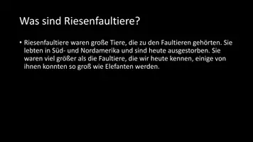Vorschau - Arbeitsblätter - AB mit Fragen zum Thema "Riesenfaultiere" + Lösungsblatt - Seite 2