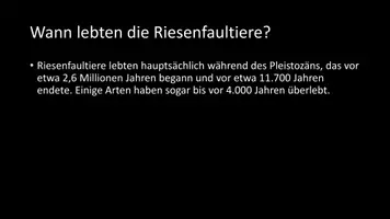 Vorschau - Arbeitsblätter - AB mit Fragen zum Thema "Riesenfaultiere" + Lösungsblatt - Seite 3