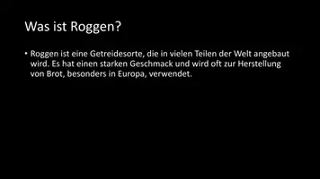 Vorschau - Arbeitsblätter - AB mit Fragen zum Thema "Roggen" + Lösungsblatt - Seite 2
