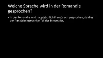 Vorschau - Arbeitsblätter - AB mit Fragen zum Thema "Romandie" + Lösungsblatt - Seite 3
