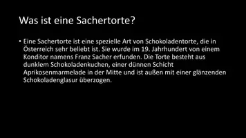 Vorschau - Arbeitsblätter - AB mit Fragen zum Thema "Sachertorte" + Lösungsblatt + Infografik - Seite 3