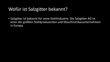 Vorschau - Arbeitsblätter - AB mit Fragen zum Thema "Salzgitter" + Lösungsblatt - Seite 3