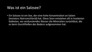 Vorschau - Arbeitsblätter - AB mit Fragen zum Thema "Salzseen" + Lösungsblatt - Seite 2