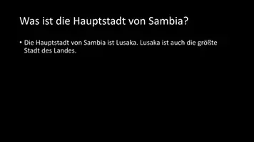 Vorschau - Arbeitsblätter - AB mit Fragen zum Thema "Sambia" + Lösungsblatt - Seite 3