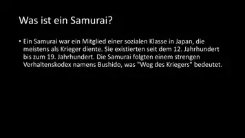 Vorschau - Arbeitsblätter - AB mit Fragen zum Thema "Samurai" + Lösungsblatt + Infografik - Seite 3