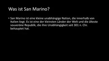 Vorschau - Arbeitsblätter - AB mit Fragen zum Thema "San Marino" + Lösungsblatt - Seite 2