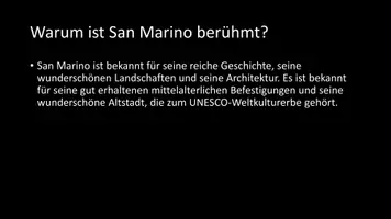 Vorschau - Arbeitsblätter - AB mit Fragen zum Thema "San Marino" + Lösungsblatt - Seite 3
