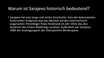 Vorschau - Arbeitsblätter - AB mit Fragen zum Thema "Sarajevo" + Lösungsblatt - Seite 3