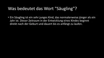 Vorschau - Arbeitsblätter - AB mit Fragen zum Thema "Säugling" + Lösungsblatt + Mindmap + Infografik - Seite 3